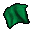 green piece of cloth