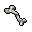hardened bone